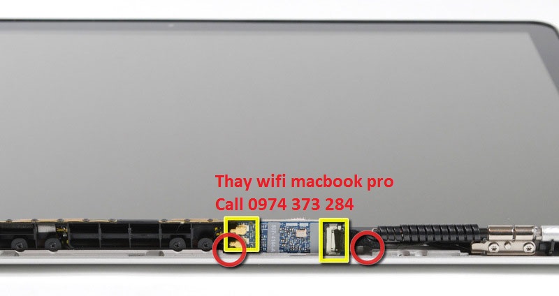 Thay wifi macbook pro A1278