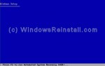 Install WindowXP Pro(SP2) --