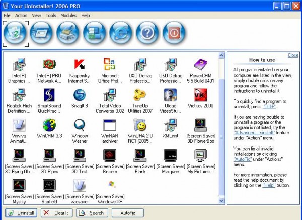 Your Uninstall --