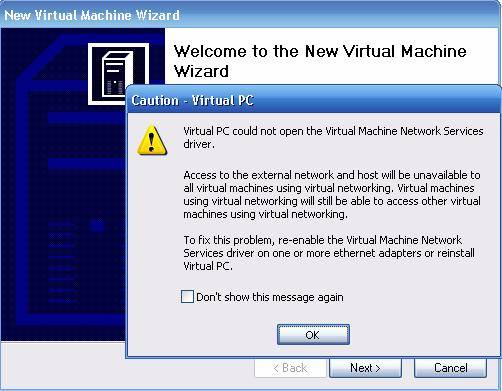 Virtual PC 2004 --