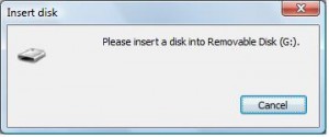 Usb Flash Disk – Hệ điều hành nhận nhưng không truy xuất