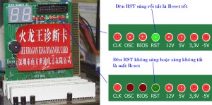 Xung reset lỗi thường gặp và cách xử lý